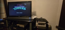 Teenage Mutant Ninja Turtles NES! Cleaned, Tested, Working!