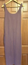 Hatch The body Tank Maternity Dress with built in bra size Medium Mauve stretchy