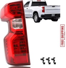 Tail Light Assembly Compatible With 2019-2024 Chevy Silverado 1500 2500HD 3500HD