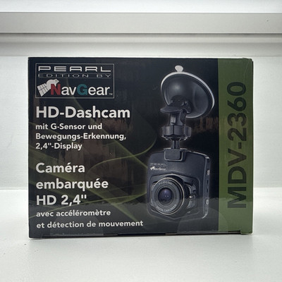HD-Dashcam mit G-Sensor; Bewegungserkennung; 6.1-cm-Display; 140°