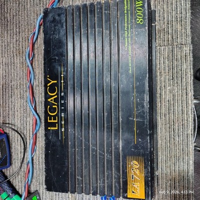 Legacy Series II LA720 2-Channel Mosfet Amplifier Old School Tested  