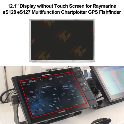 12.1" Display W/O Touch for Raymarine eS127 eS128 Multifunction Chartplotter GPS - image 1 of 4