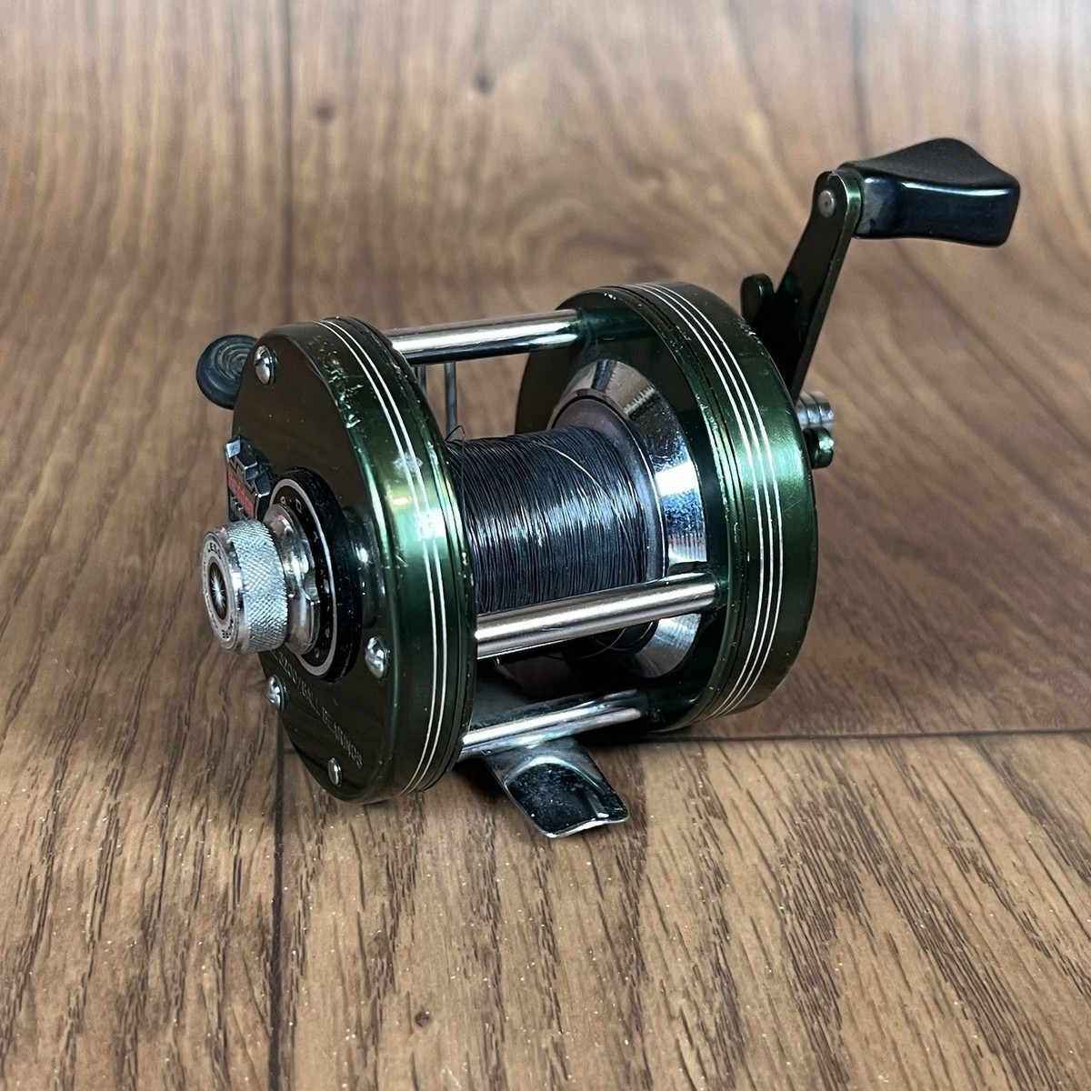 Vintage Heddon Mark IV 3200 Casting Reel Green | eBay