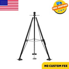 Gooseneck Tripod Stabilizer for 5th Wheel or Trailer, Fifth Wheel Adjustable