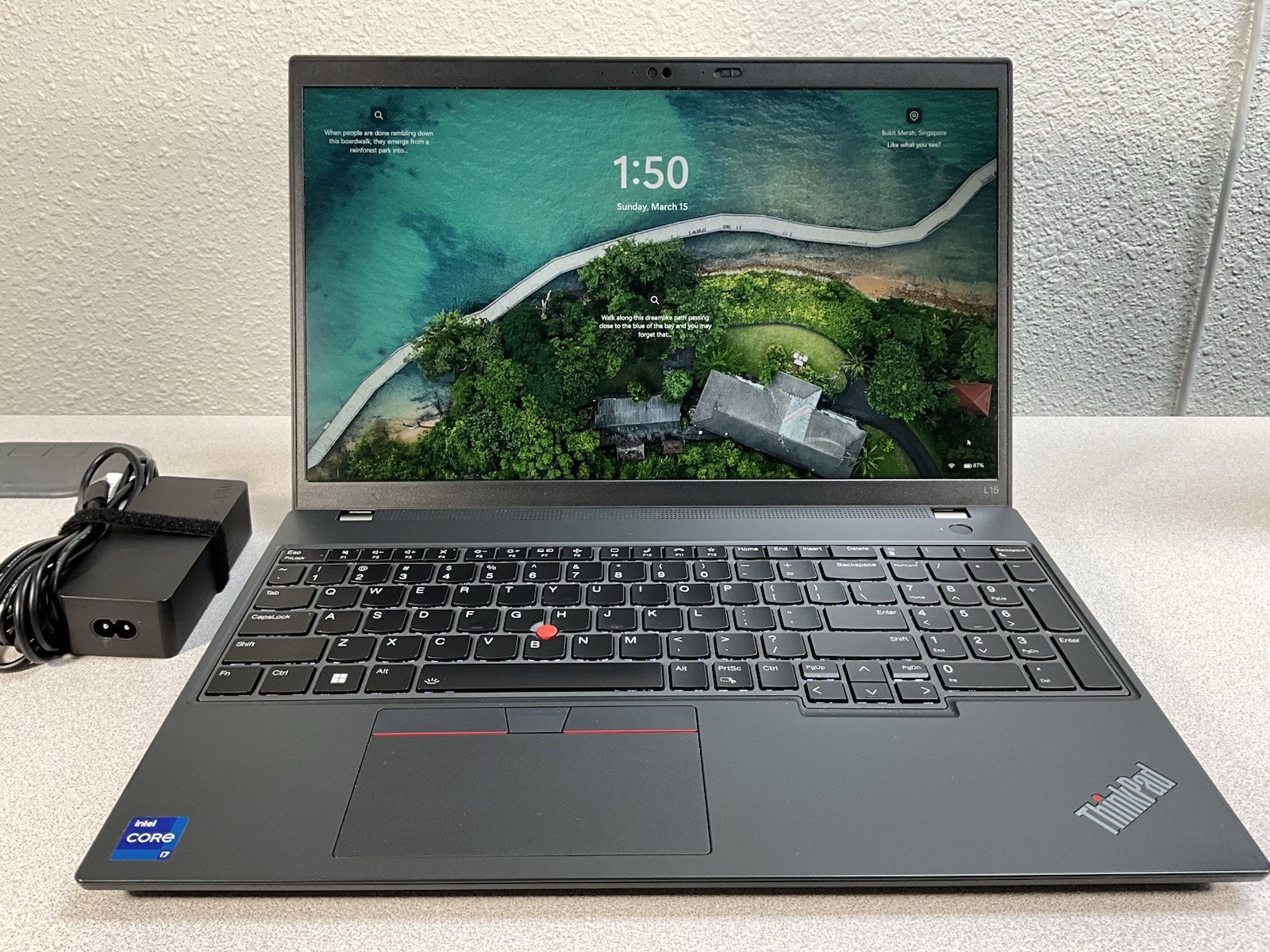 Lenovo ThinkPad L15 Gen 3, 15.6-Inch Laptop, with 21H3S1FG00, 512 GB NVMe (Non-Volatile Memory Express), Windows 11 Pro