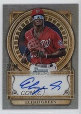 2023 Bowman Sterling Sterling Opulence Auto /99 Elijah Green #SOA-EG Auto