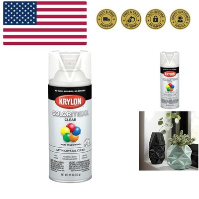 K05562007 COLORmaxx Acrylic Clear Finish for Indoor/Outdoor Use, Satin Crysta...