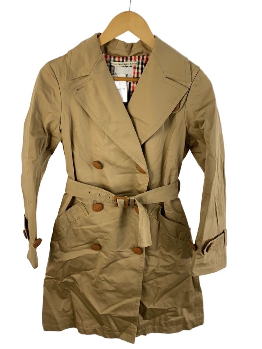Celine Trench Coat/34/Cotton/Beg 3432
