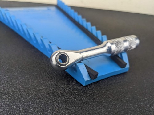 #bl452 Blue Point YA480B Short Roller Ratchet Wrench Hi-Lok Screwdriver Driver - Picture 3 of 10