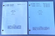 Miami Vice Original TV Television Show Script Lot Season 2 & 4 Hurricane 1985-87
