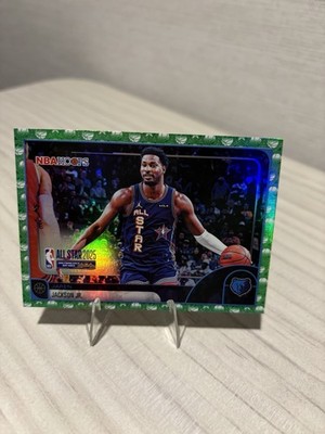 2025-26 Topps Nba Hoops Green Foil All-Star #284 Grizzlies Jaren