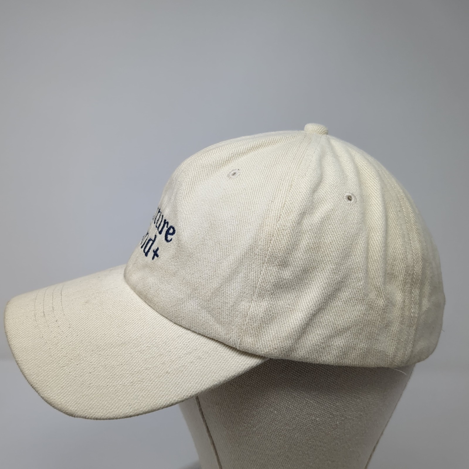 Future Kind Slideback Hat Solid Beige One Size Ad… - image 3