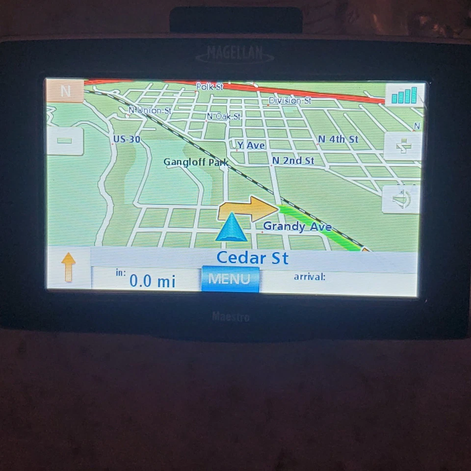 Magellan Maestro 5310 GPS Vehicle Navigation 5" Color Screen USA CANADA PR *FLAW - Image 4 of 4