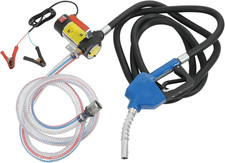 Diesel Fuel Transfer Pump Kit 10 Gpm 12v Dc Portable Electric Self-priming Fuel
