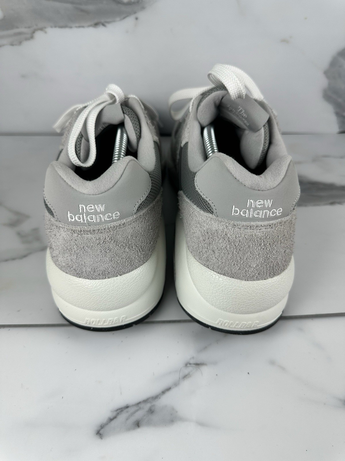 SAOLA New Balance 580 Sneakers Sportive Classiche Uomo Raincloud Grigio Nero Taglia 11 5 D