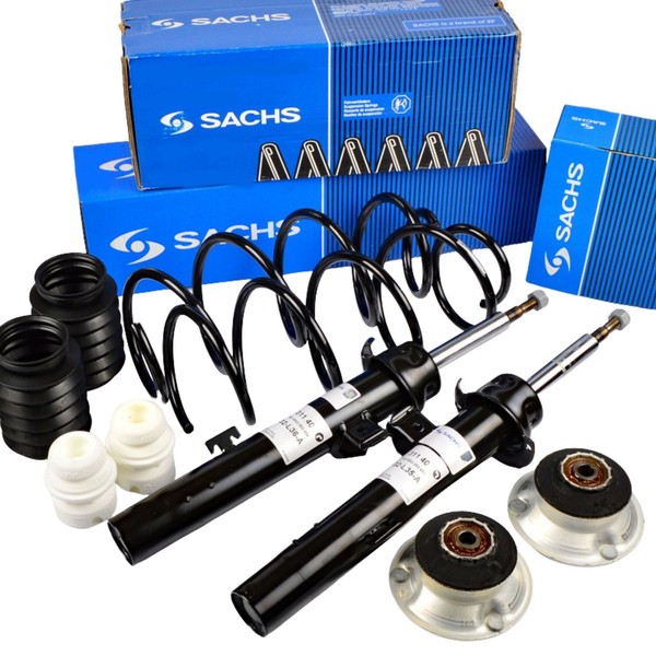 2X Sachs StoßDäMpfer Federn + Service-Kit + Domlager Vorne FüR BMW 3Er E90-E93-image
