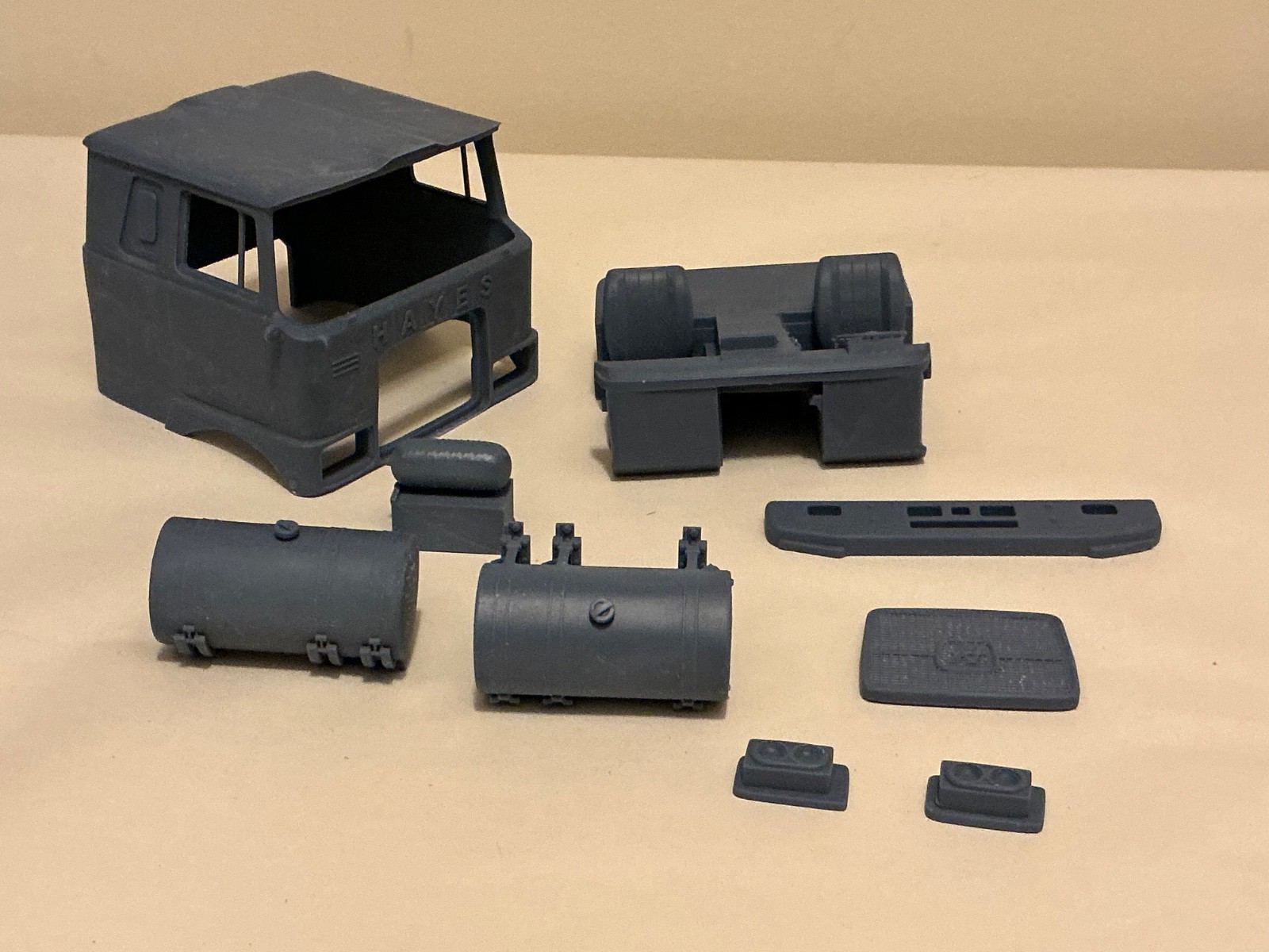 1/25 resin 3d printed HAYES CLIPPER 100 SLEEPER CAB MODEL