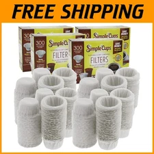 1200 Disposable Coffee Filters - Fits Keurig, K-Cup & More