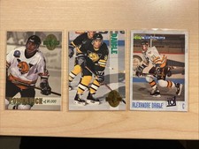 Alexandre Daigle ROOKIE CARD LOT of 3 Ottawa Senators Hockey Cards