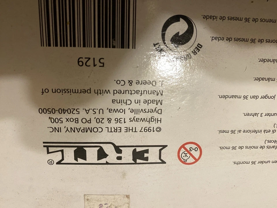 John Deere 6850 Forage Harvester ERTL 1/32 chopper box diecast farm equipment Z - Image 2 of 3