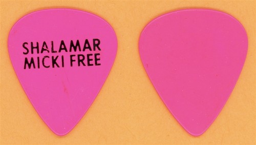 Shalamar Micki Free Vintage Guitar Pick - 1984 Heartbreak Tour