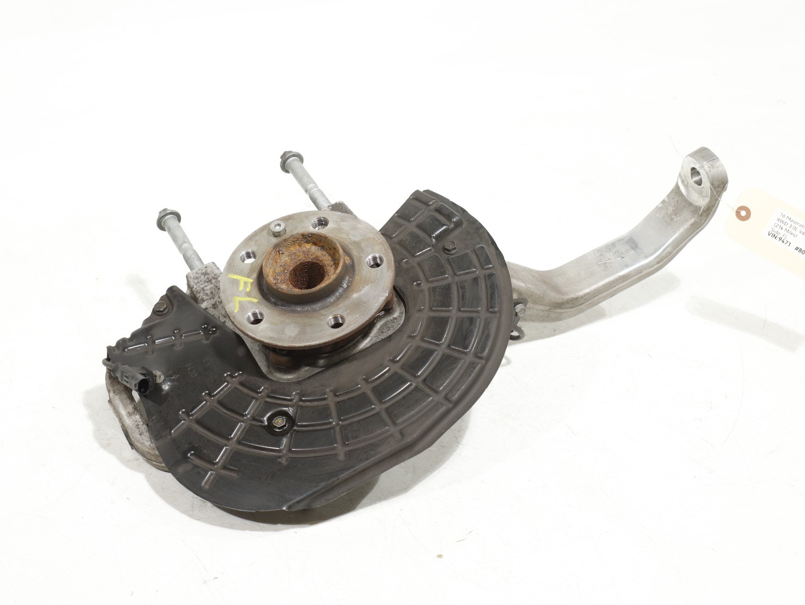 14-20 Maserati Ghibli M157 Front LEFT Side Spindle Knuckle Hub Bearing OEM 21K