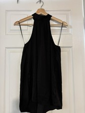 Halston Sleeveless Mini dress black size Smal...