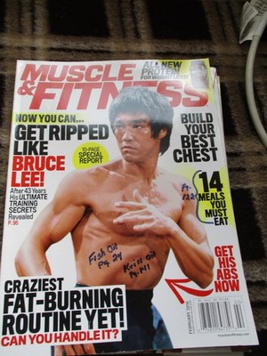 Muscle & Fitness Feb 2016 Bruce Lee the Ultimate Circuit Training Special Report