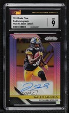 2018 Panini Prizm Rookie Auto Jaylen Samuels #RA-JSA CSG 9 Mint Auto 0a2