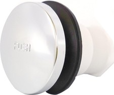 03-4903 Tip-Toe Style, 3/8-Inch Thread Bathtub Drain Stopper, Chrome Plated