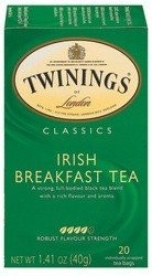 Чай Twinings Teas Ирландский завтрак, 20 пакетиков