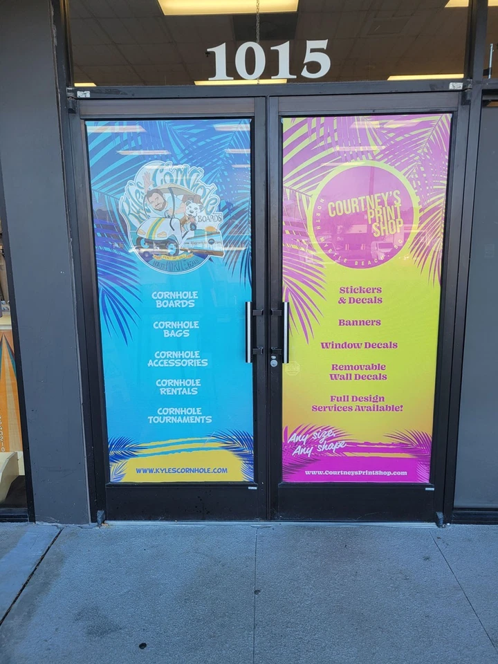 Quote for Custom Door and Window Decals for Businesses and Storefronts! - Image 3 of 4