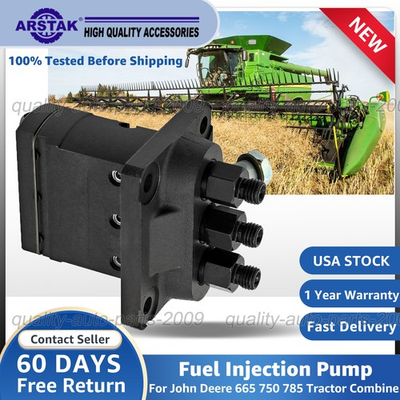 #ad #ad 721520 51700 For John Deere 650 750 780 785 Combine CH15618 Fuel Injection Pump $285.00