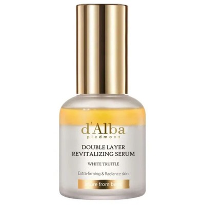 d'alba White Truffle Double Layer Revitalisierendes Serum mit weißem Trüffe
