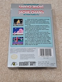 Jackie Chan&rsquo;s Action Kung Fu NES Nintendo Jackie Chan 1990 CIB Complete USA