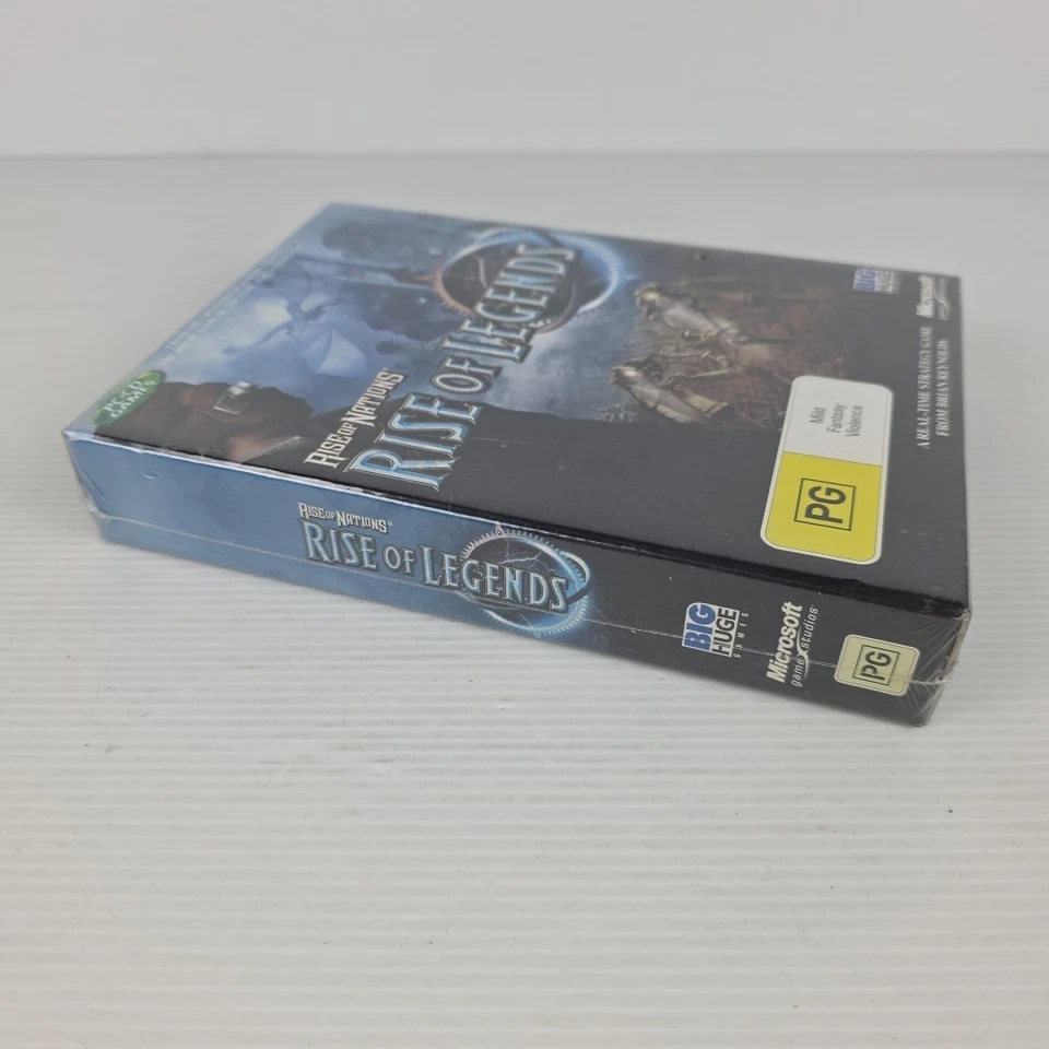 Rise of Nations: Rise of Legends PC CD-ROMS Box 2006 - SEALED NEW Free Postage - Image 3 of 4