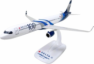 Flight Miniatures Delta Airlines Airbus A321neo 100 Yrs N589DT Desk 1/200 Model