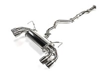 Invidia Q300 Ss Dual Catback Exhaust For Impreza Wrxsti 08-14 Hs08stig3s