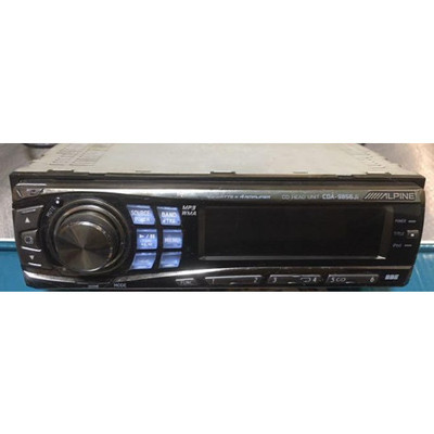 ALPINE CDA-9856Ji 1DIN CD head unit iPod compatible Car Stereo tested working