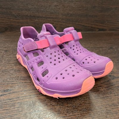 Merrell Hydro Canyon Girls Water Sandals Size 4M Purple Pink Slip On MK164450
