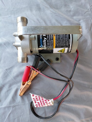 #ad Pacific Hydrostar 12 volt Utility Pump 94639 Stainless Steel Pump Housing 300GPH $25.00