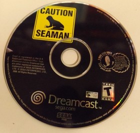 Caution Seaman - Sega Dreamcast CIB with Microphone & VMU FREE SHIPPING IN US