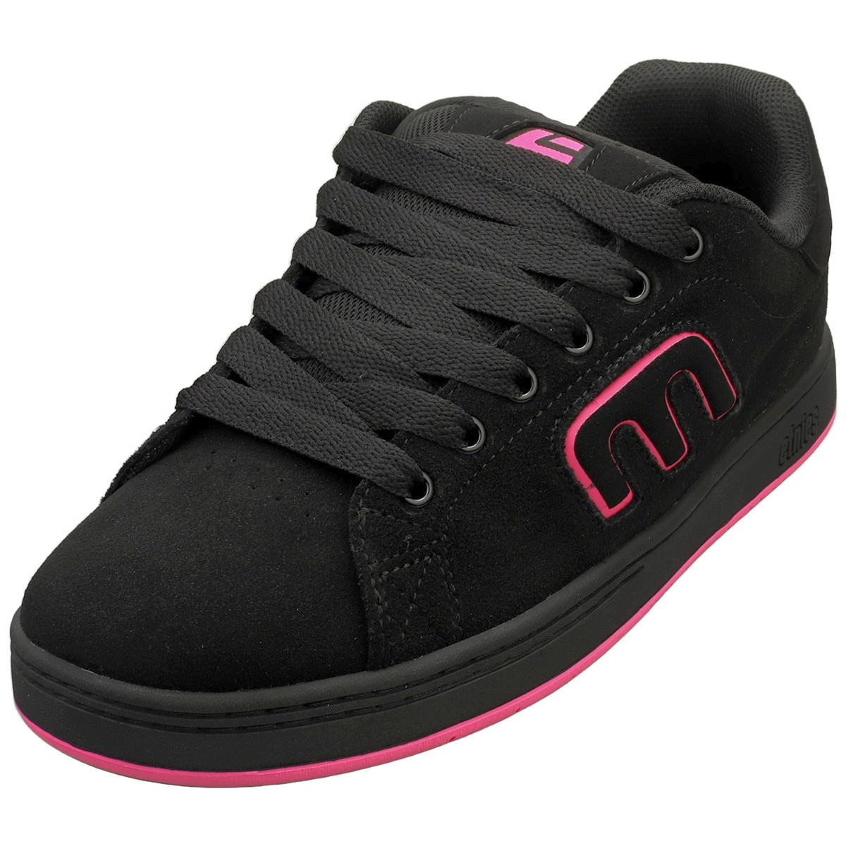 Etnies Callicut Skate Trainers Mens Black Pink - 45.5 EU