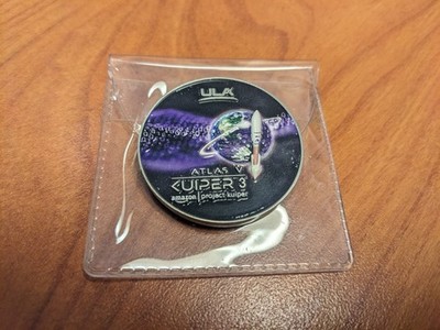 ULA ATLAS V AMAZON  KUIPER 3 MISSIONS COINS  .
