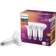 Philips 3pk 65w Br30 Sw Led Bulb 576769 Philips 576769 046677576769