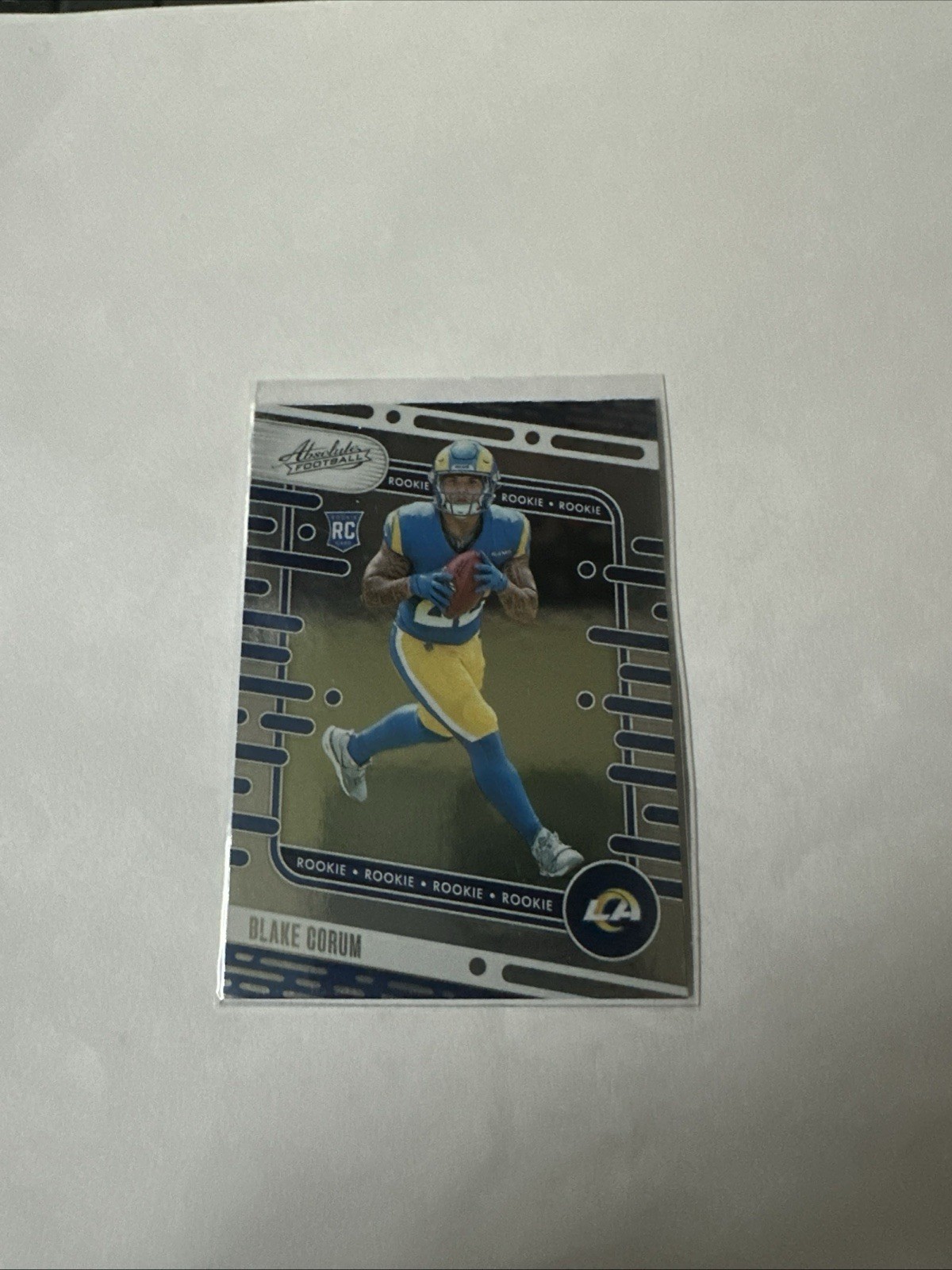 2024 Panini Absolute - Rookies Blake Corum #168 - Rookie Card (RC) AB1