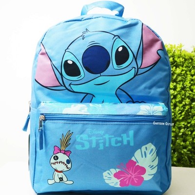 Disney Lilo and Stitch Large School Backpack 16'' Travel Book Bag Scrump Trending