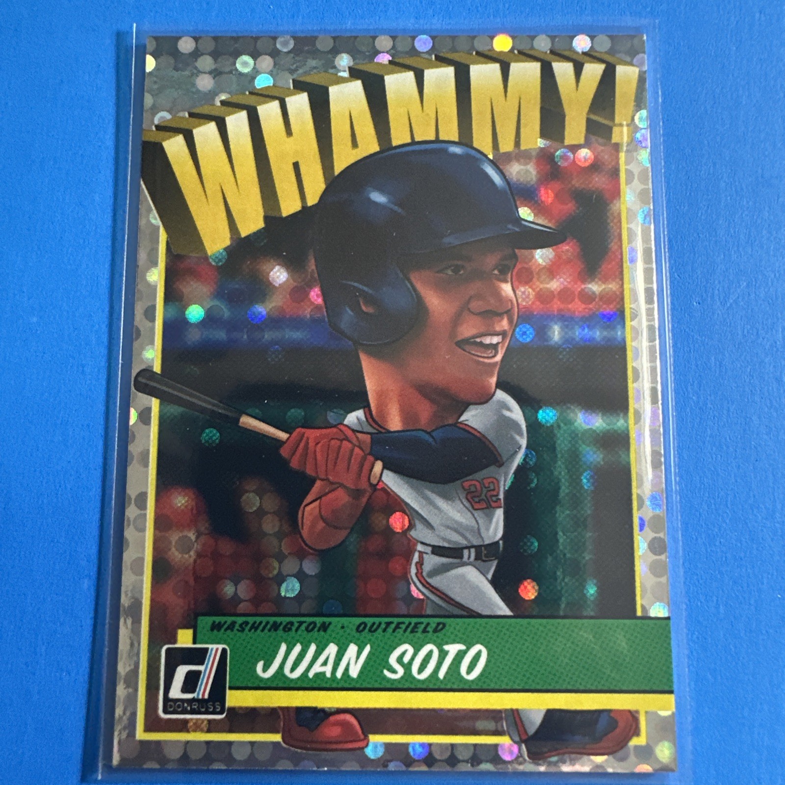 2019 Panini Donruss Whammy Juan Soto #W4 Nationals / Mets