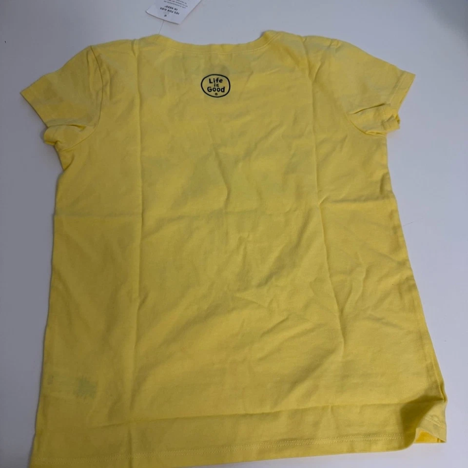 Life is Good Girl talla L I’m Smiling on Purpoise L niñas camiseta manga corta Foto 2 de 4