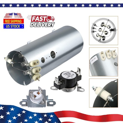 #ad 134792700 Dryer Heating Element 137032600 Thermal Limiter and 3204267 Thermostat $148.29